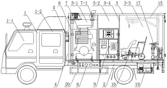 Multifunctional Emergency Rescue and Disaster Relief Drainage Vehicle