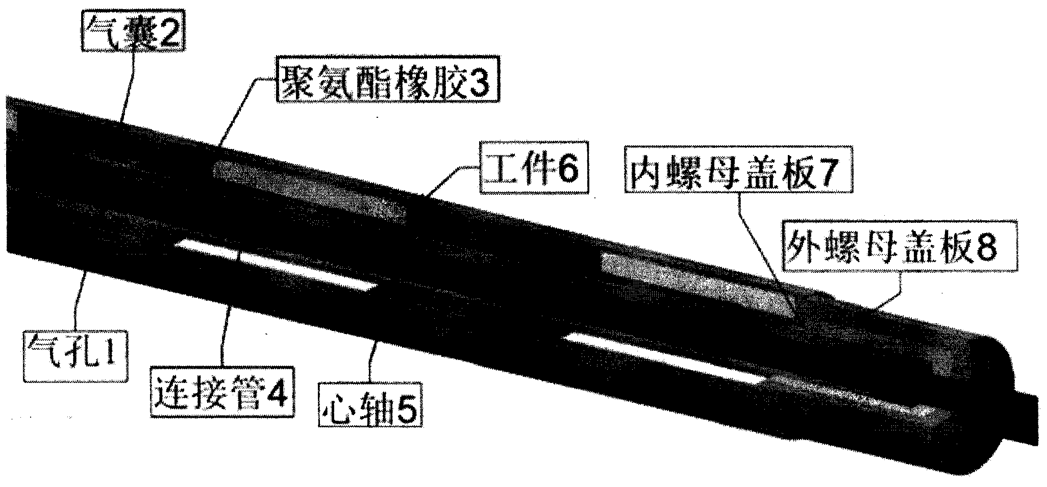 Method and clamp for clamping thin-walled cylinder-shaped workpieces