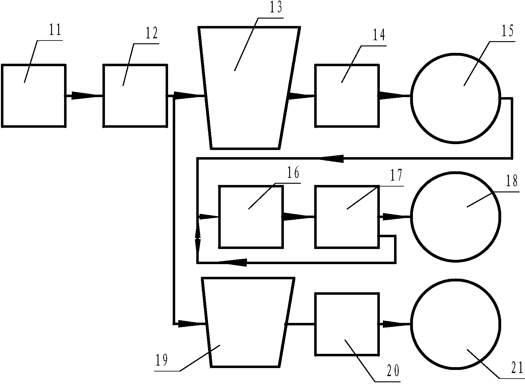 Prebaked anode crude and cooked product breaking and adding system