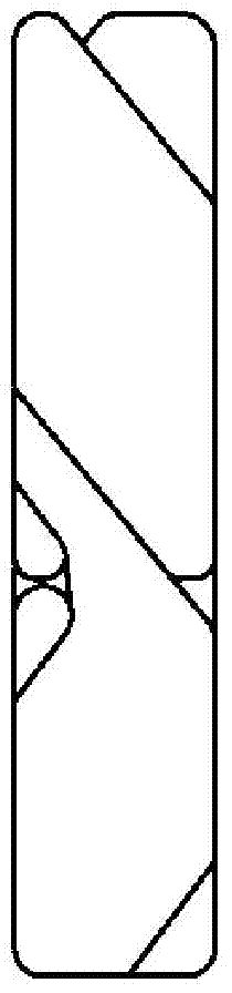 A plate condenser with liquid separation function