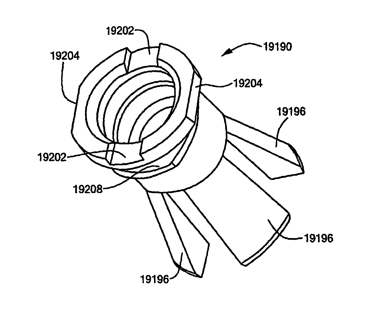 Apparatus for securing an implantable object to bone