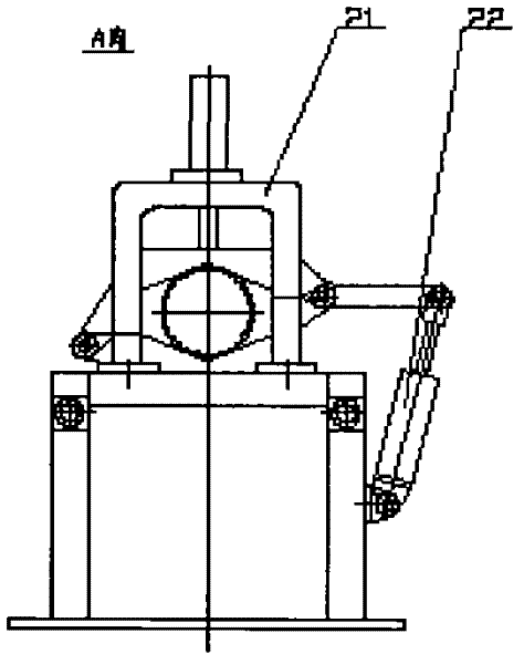 Steel pipeline friction-welding device