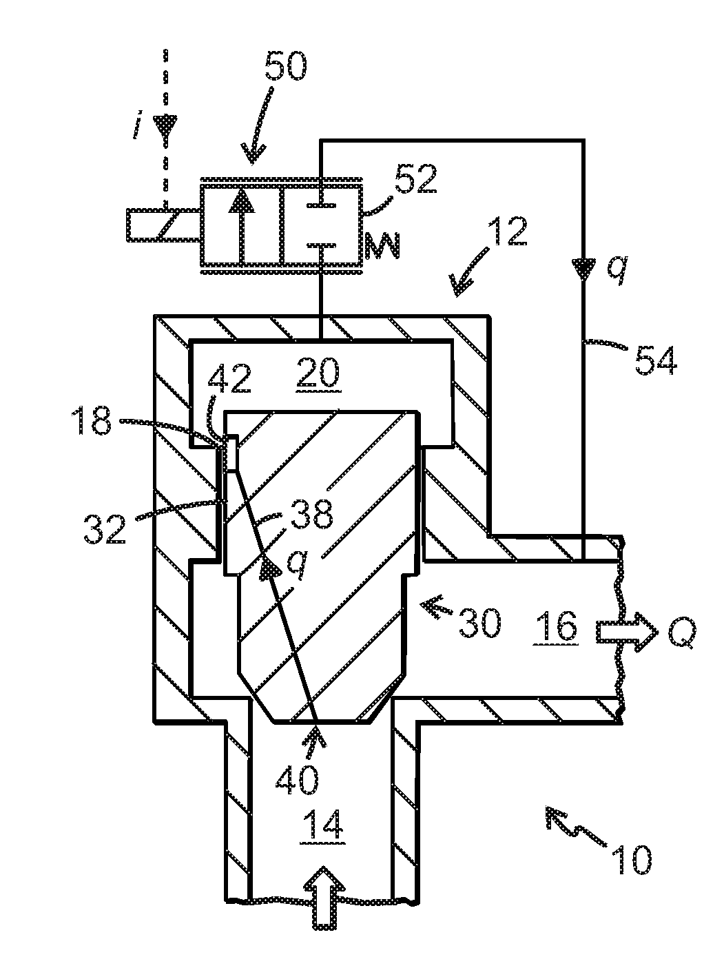 Fluid control valve and valve body