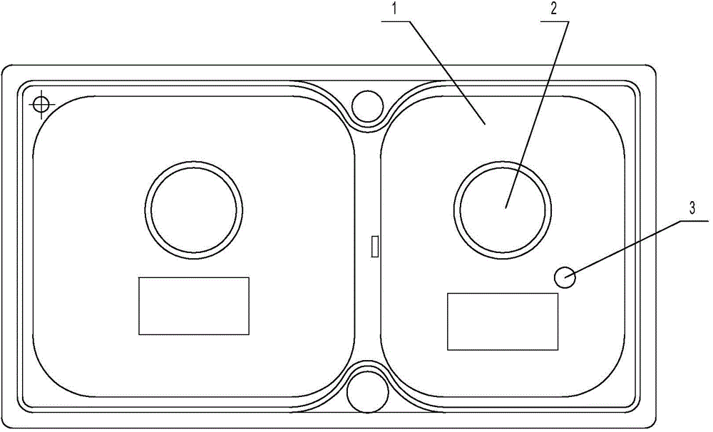 Water channel device with ozone disinfection function