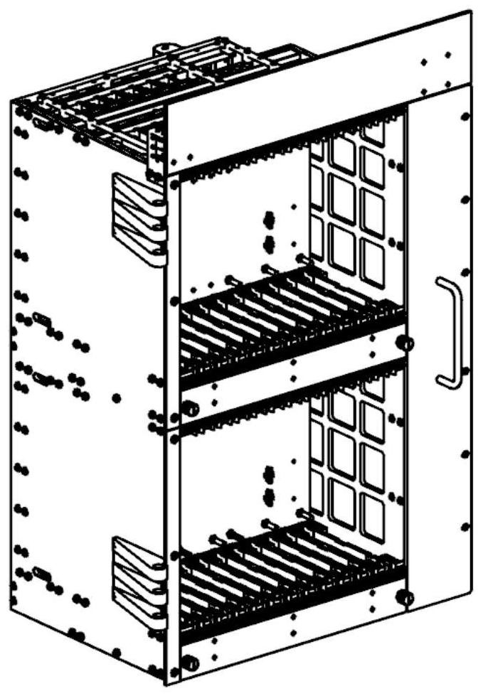 Multi-layer module interconnection integrated cabinet for electronic equipment