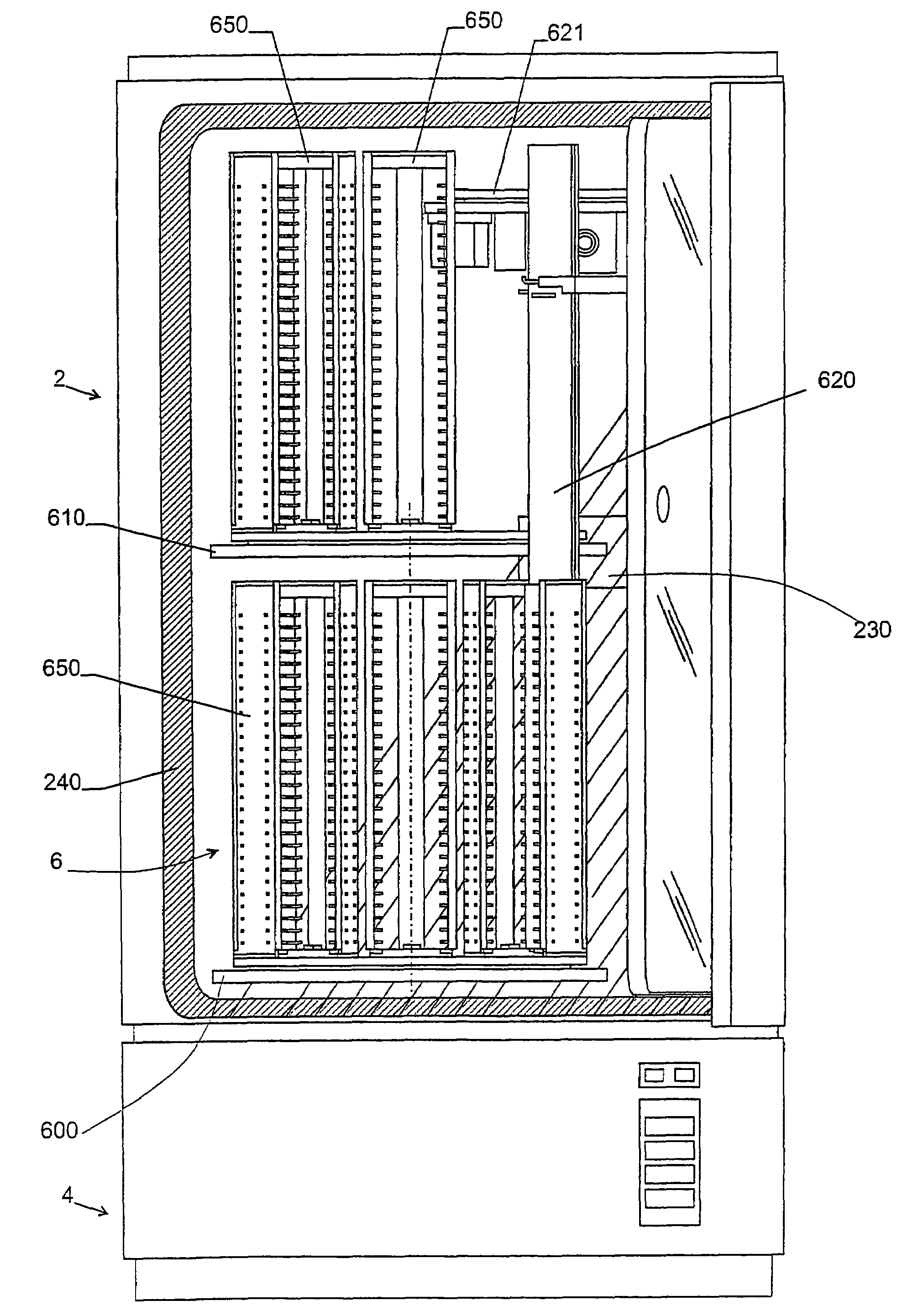 Air-conditioned storage cupboard