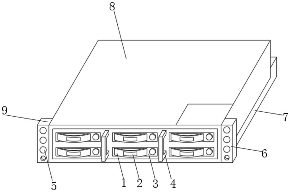 A blade device with high performance and low power consumption