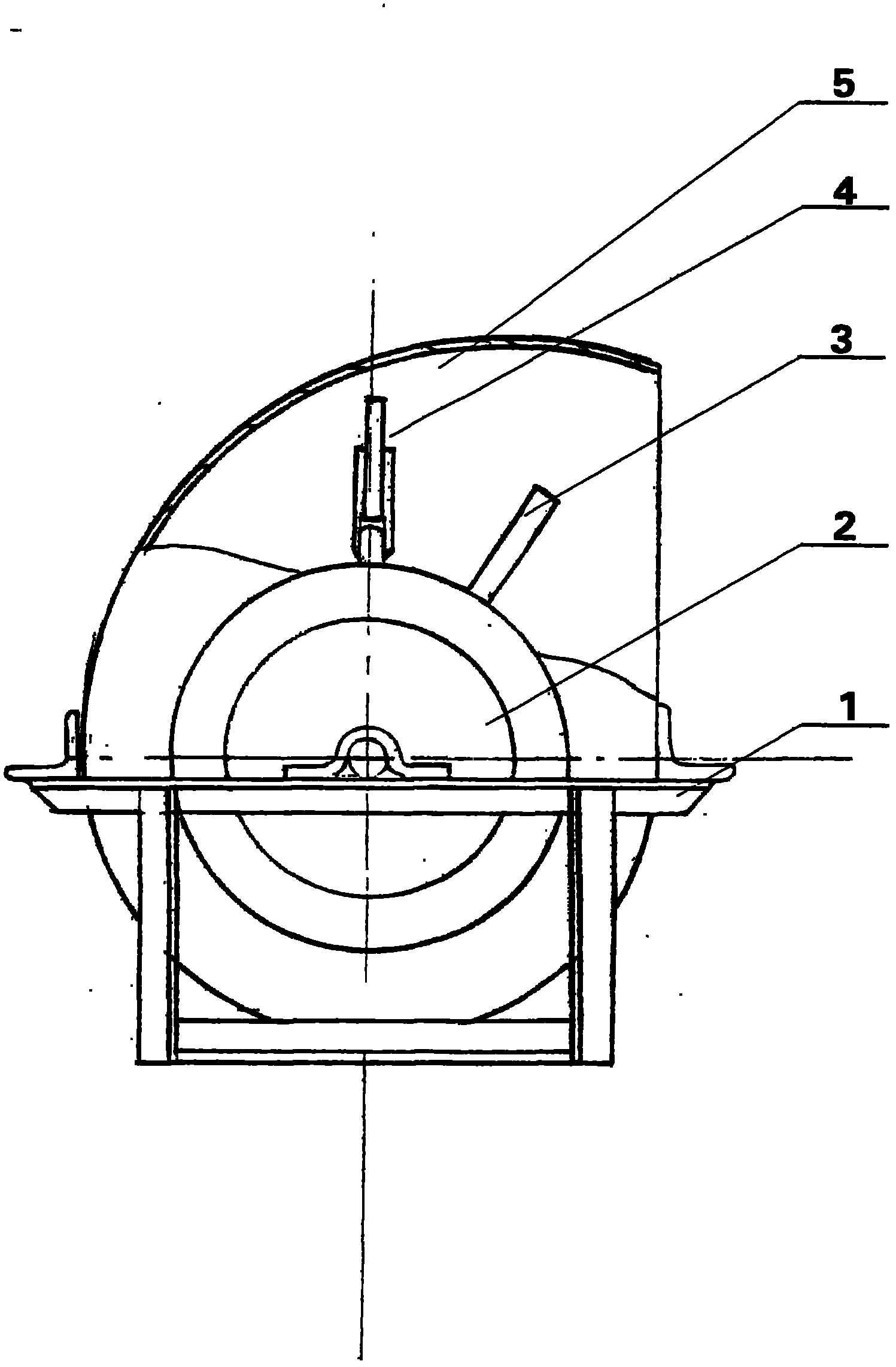 Automatic threshing separator