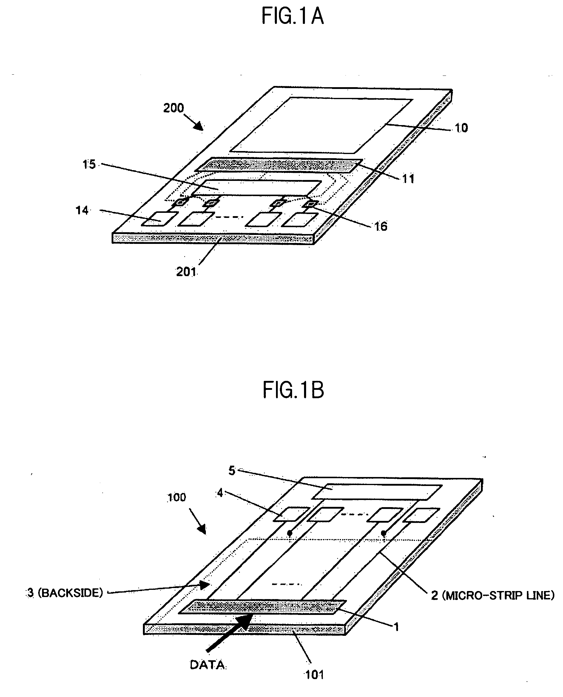 Capacitive coupling-type transmitting and receiving circuits for information signal