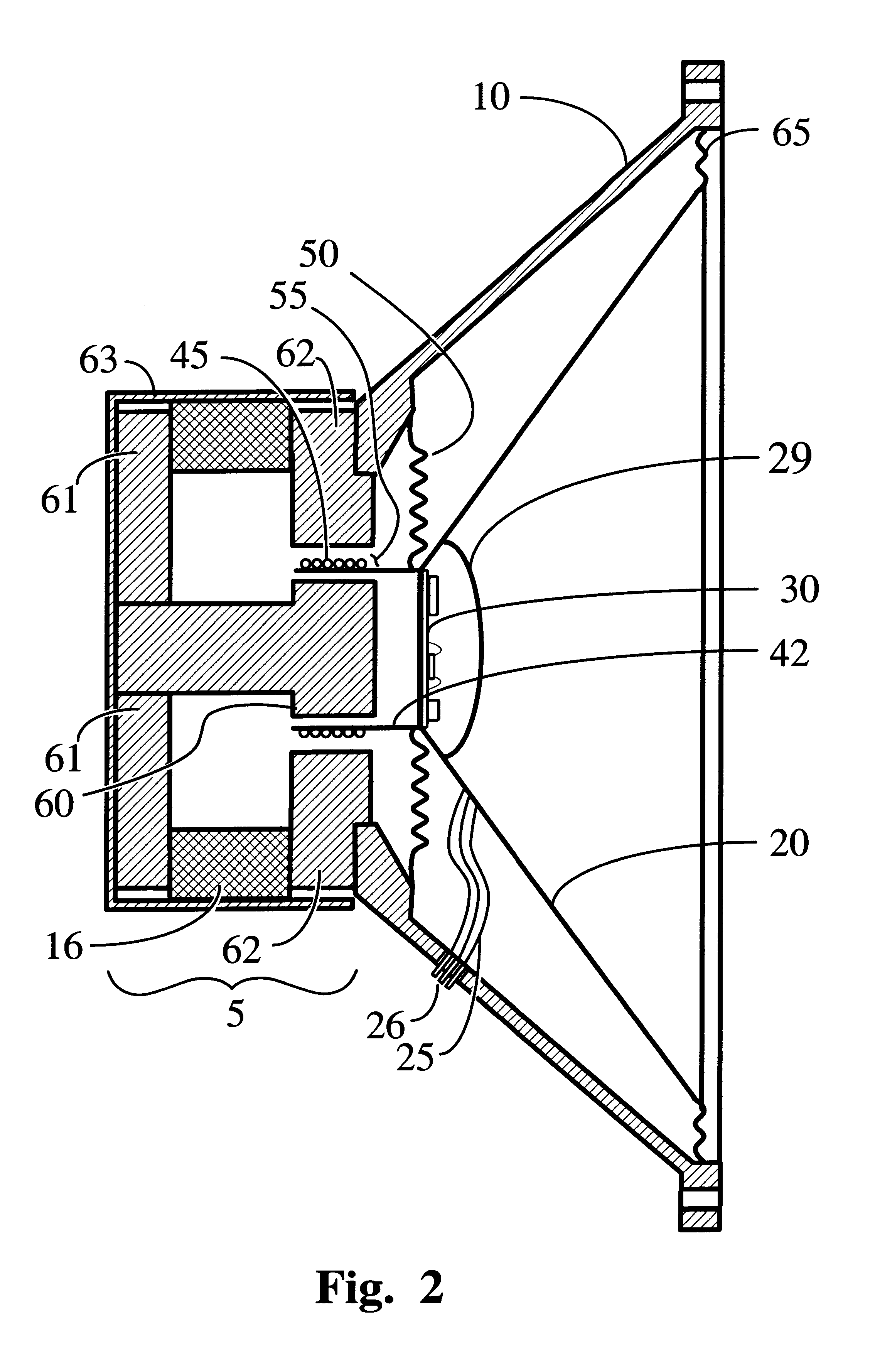 Fully integrated amplified loudspeaker