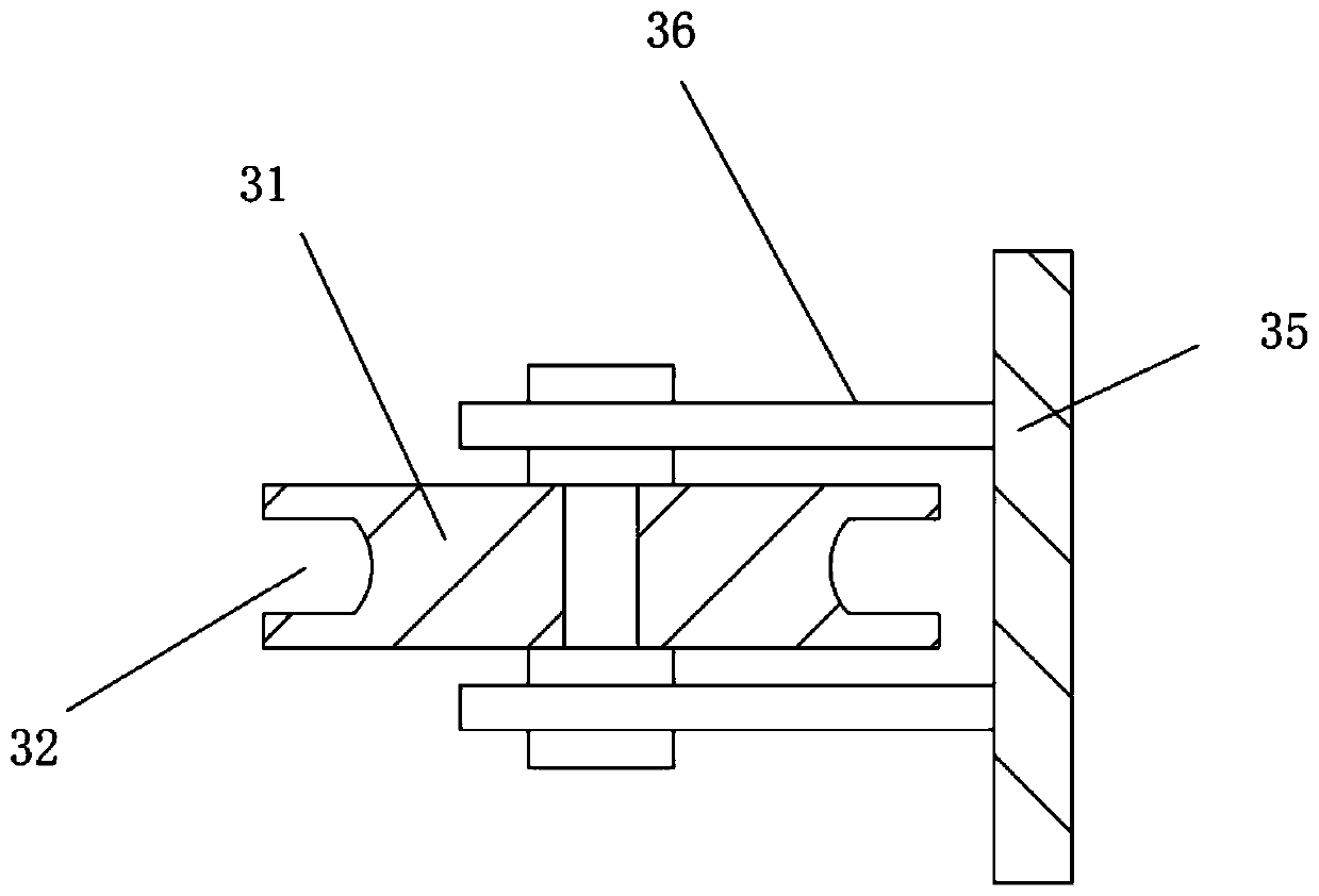 Radian forming mechanism for horizontal bar of walking aid