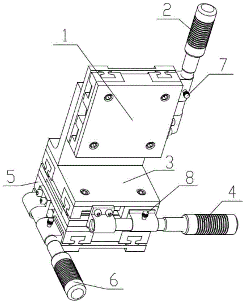 Valve element micrometric displacement testing device