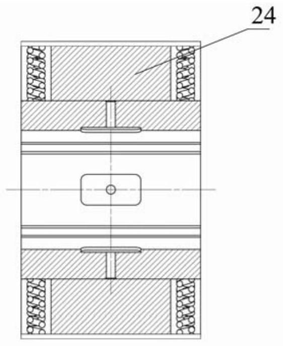 Supercritical carbon dioxide turbine rotor radial supporting system