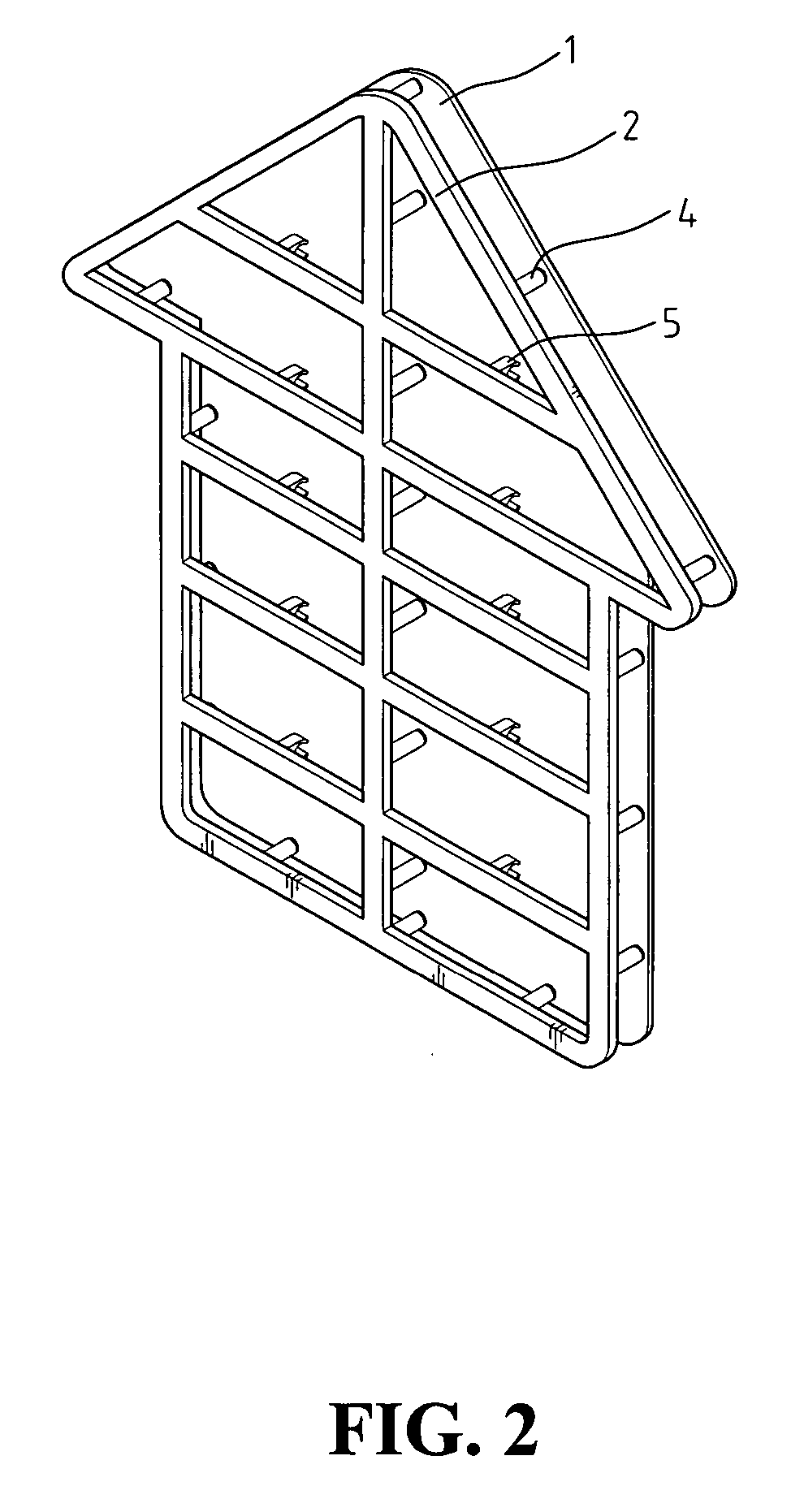 Fastening structure for decorative plate