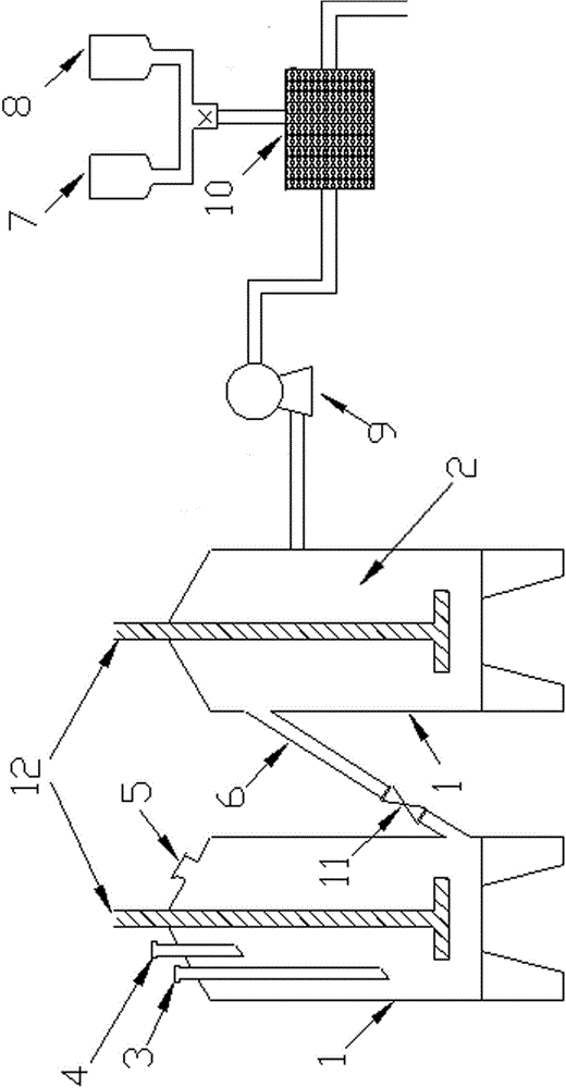 Advanced treatment and recovery method of nickel and cobalt production enterprise extraction raffinate wastewater