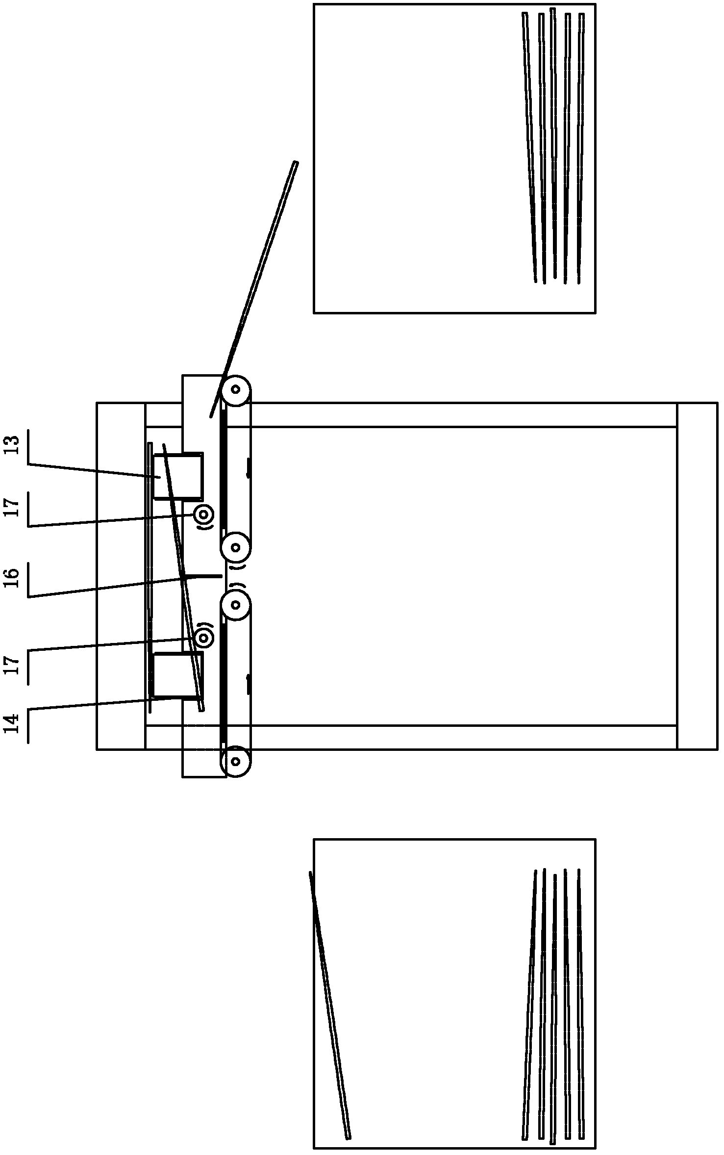 Chopstick sorting device