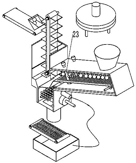 Particle-size-based separating device, system and separating method for water abrasive