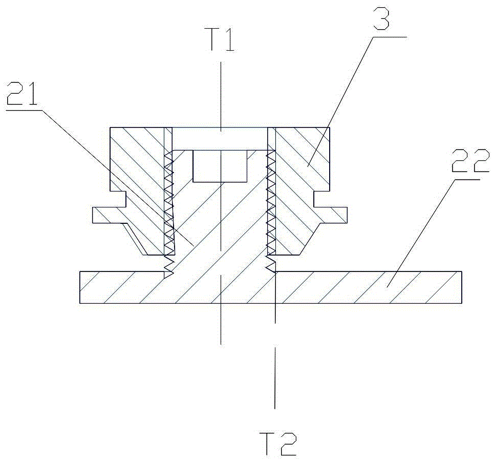 Cavity filter and frequency modulation screw rod structure thereof