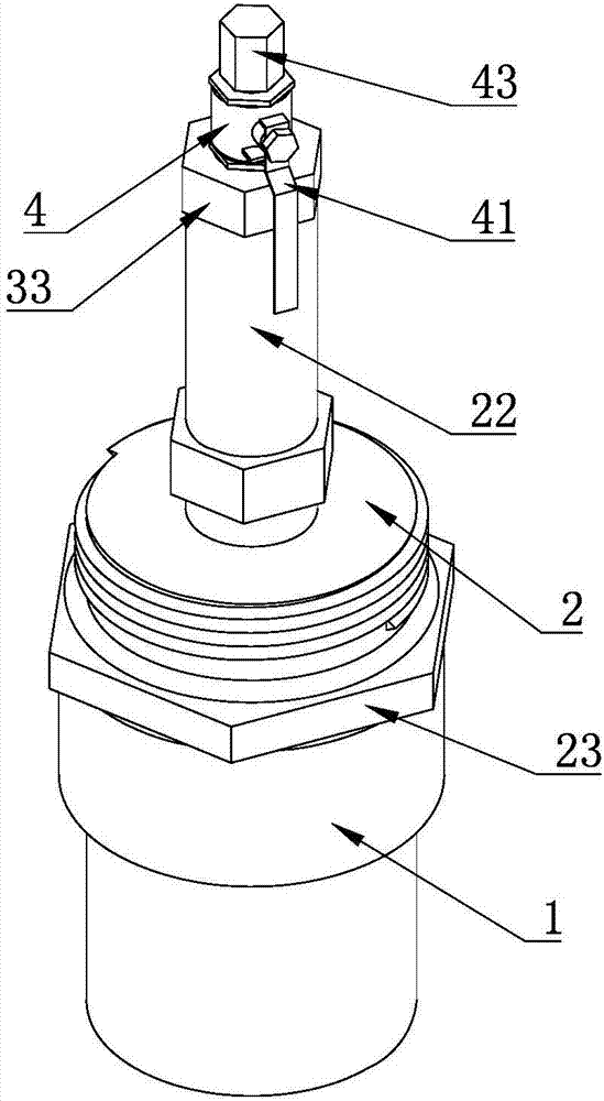 Headspace type vacuum oil sample taking method