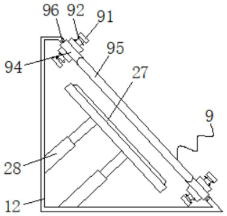 A processing device and process for flame-retardant veneer with high light fastness and color fastness