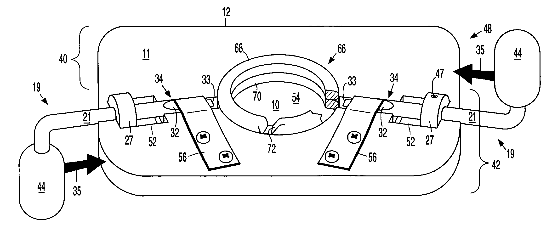 Split ring and pellet method stitchless fastener coil separation tool