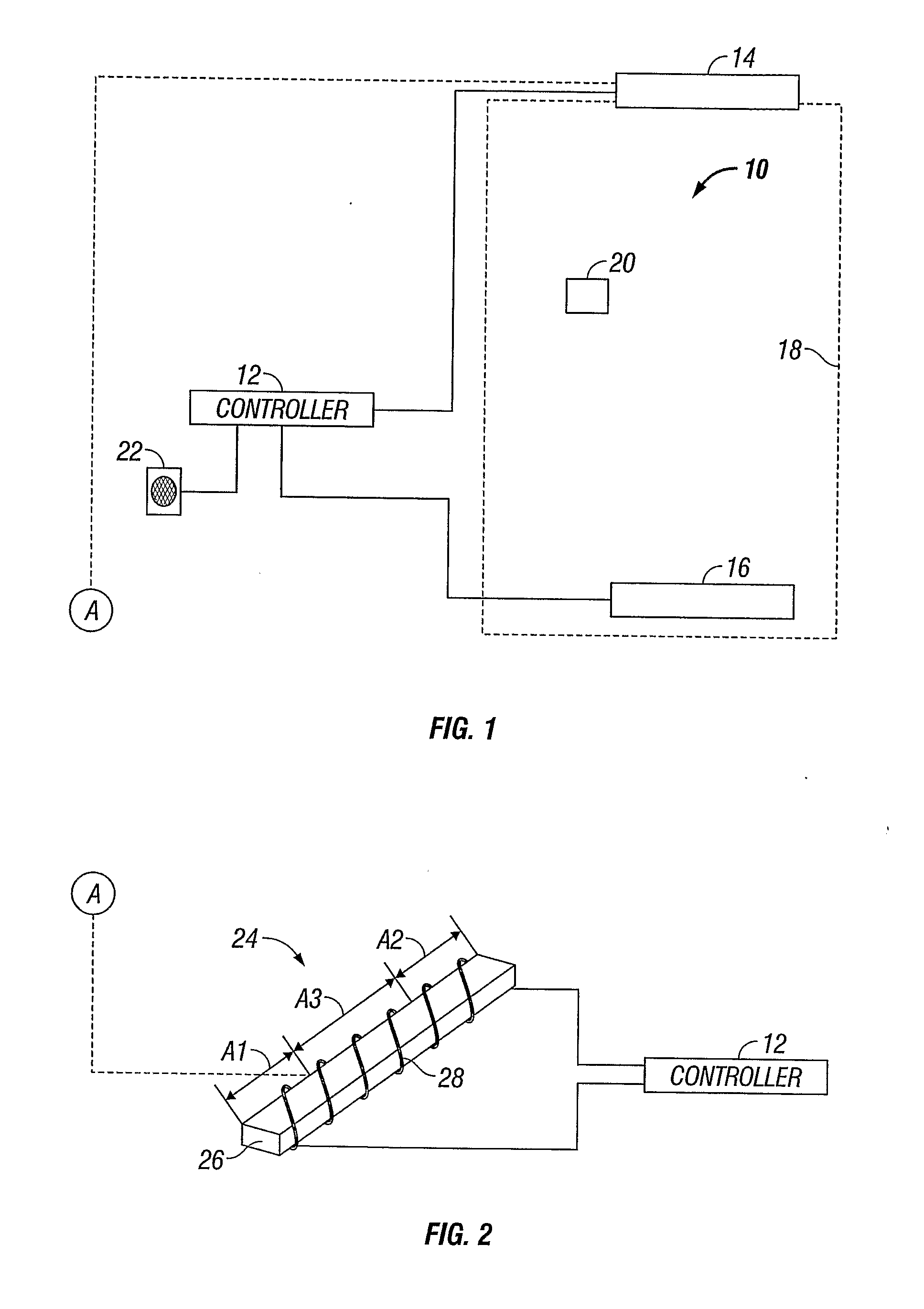 Wide Exit/Entrance Electronic Article Surveillance Antenna System