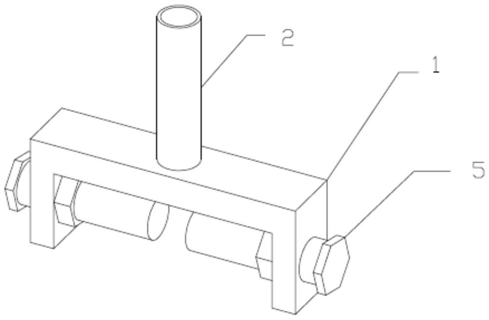 Cantilever steel beam system scaffold moving positioning pile and construction method