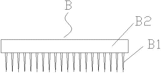 Prepreg band guide-in composite device and working method thereof