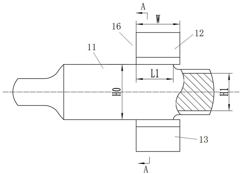 Convex wide die heavy blow forging (CWHF) forging method of steel ingots and convex wide anvil