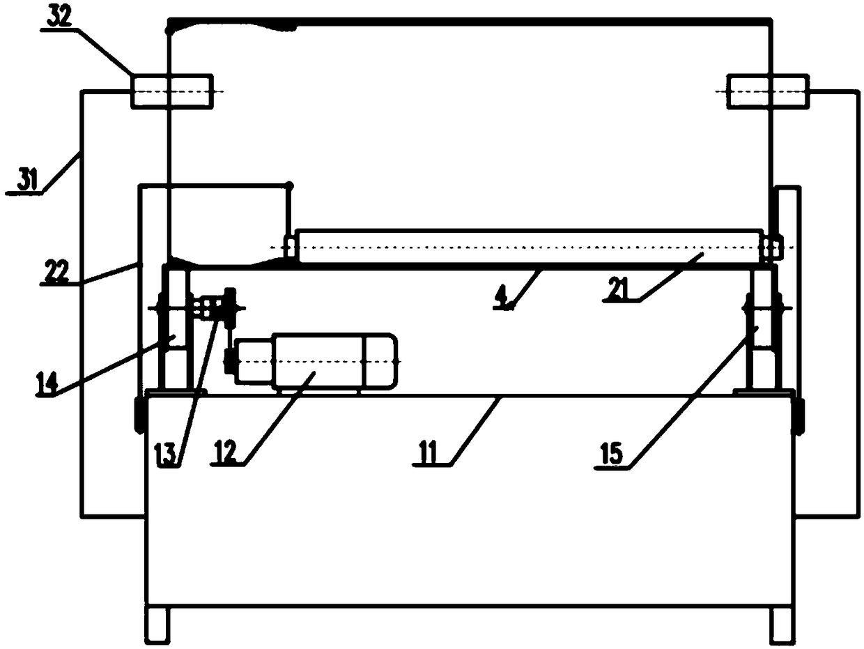 A gradient heat insulation layer and its preparation method and device