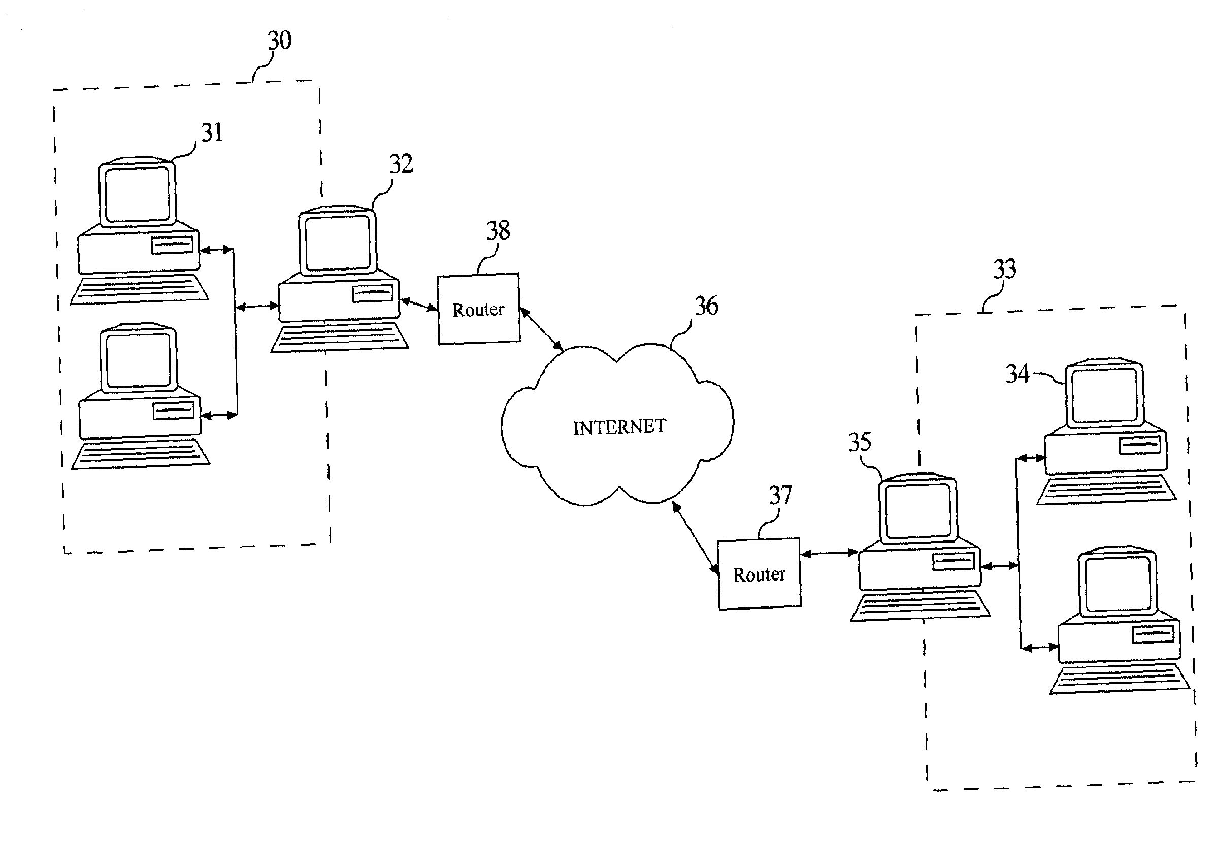 Method and apparatus for anonymous IP datagram exchange using dynamic newtork address translation