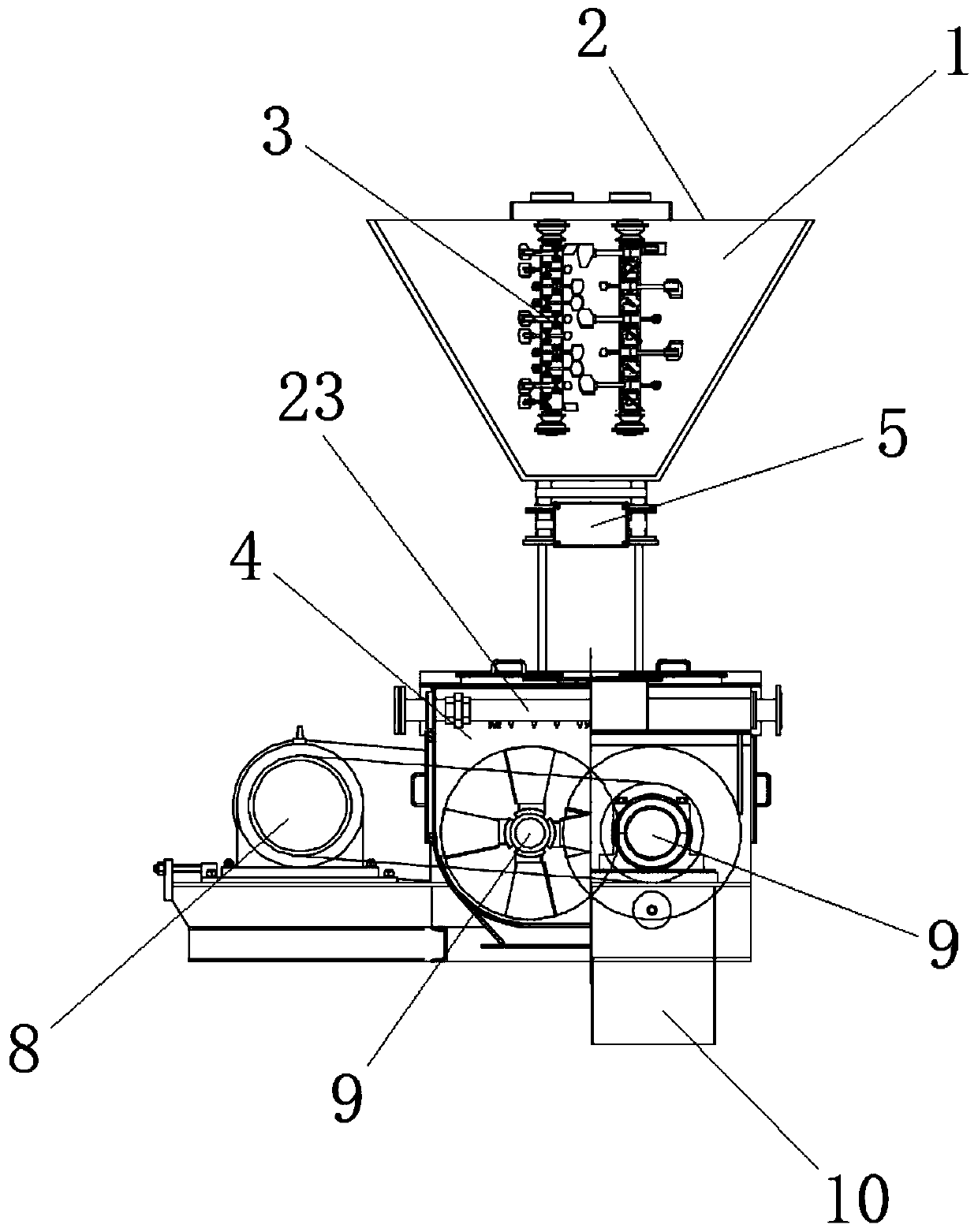 High polymer micro negative pressure thermal cracking method for waste tires