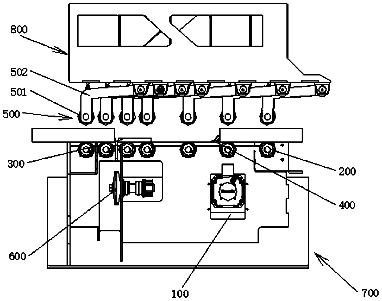 Plate sawing equipment