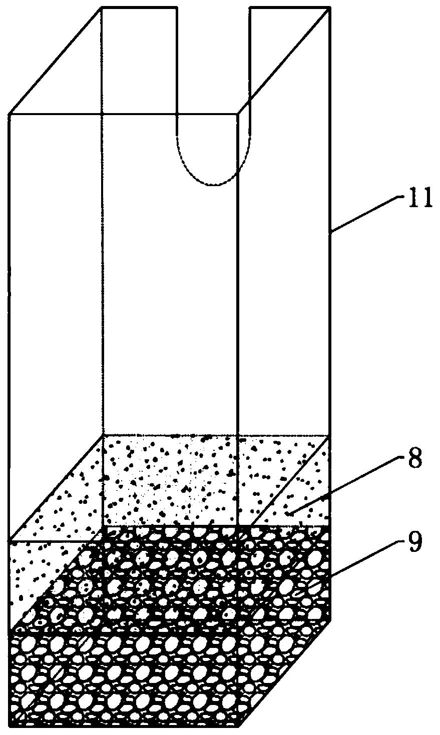 Efficient sewage interception device and efficient sewage interception operation method for urban road gutter inlets