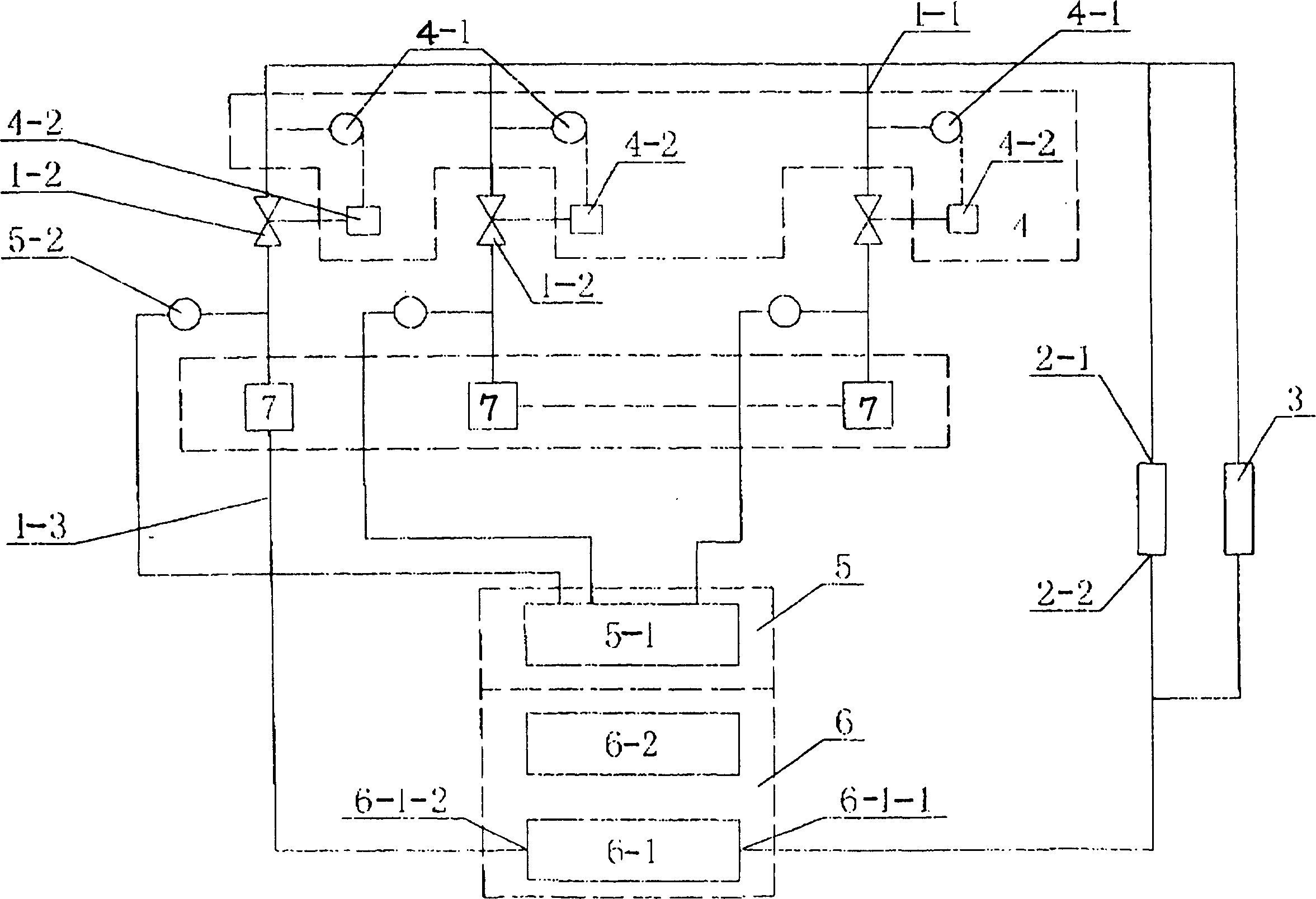 Circulating pump real time quantity regulation and control system