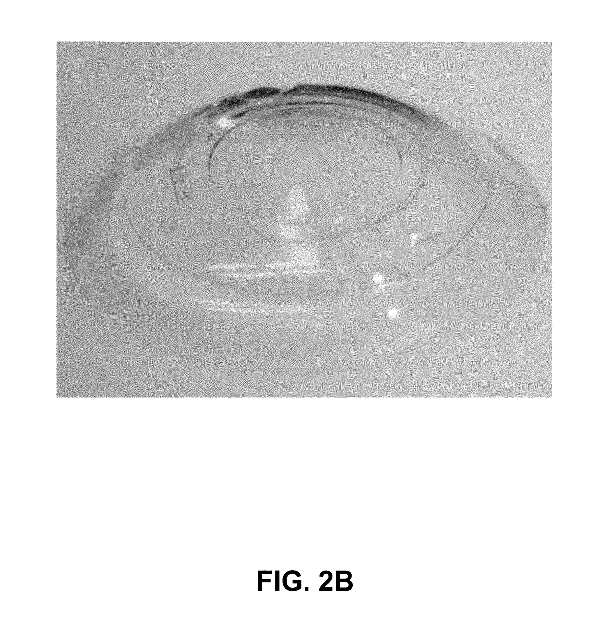 Closed Microfluidic Network for Strain Sensing Embedded in a Contact Lens to Monitor IntraOcular Pressure