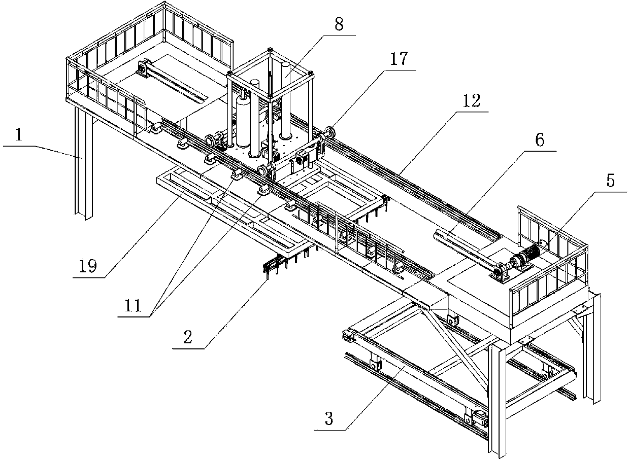 Automatic brick setting machine