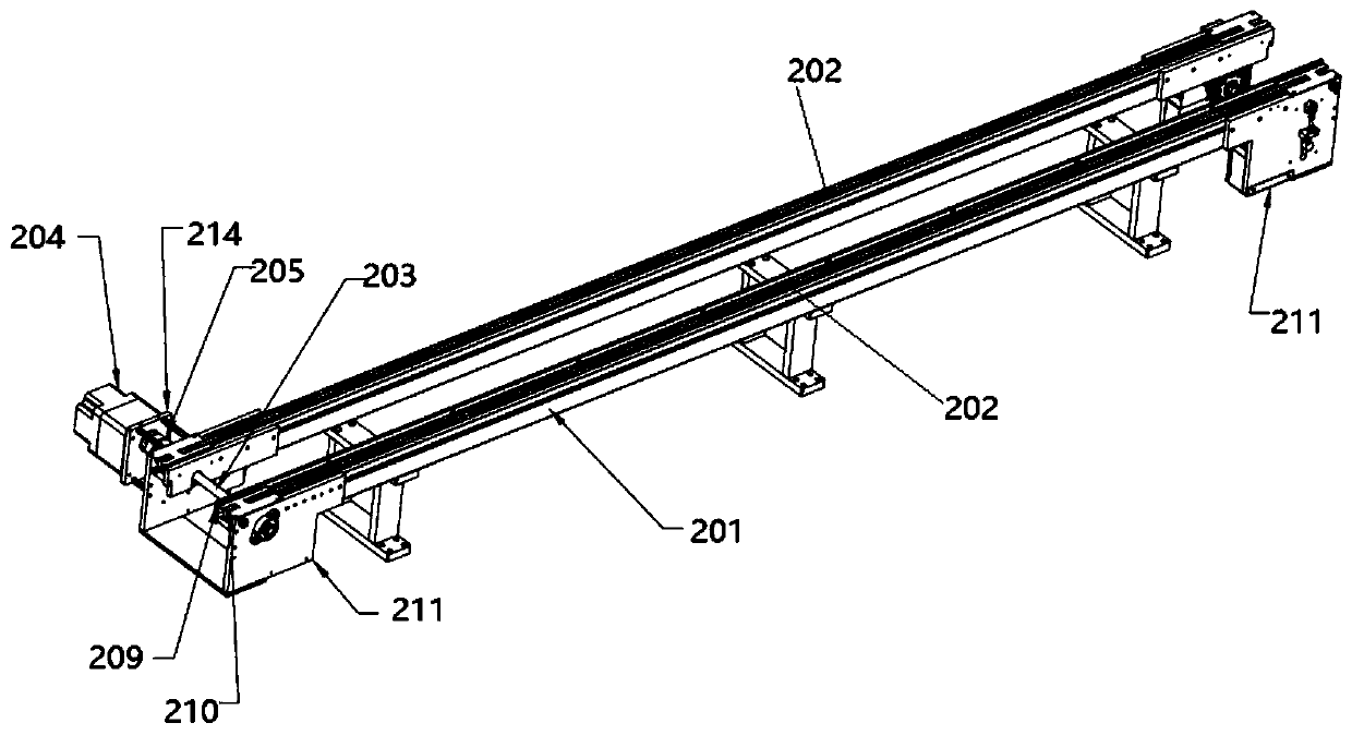 Automobile electronic hand brake assembling and welding device