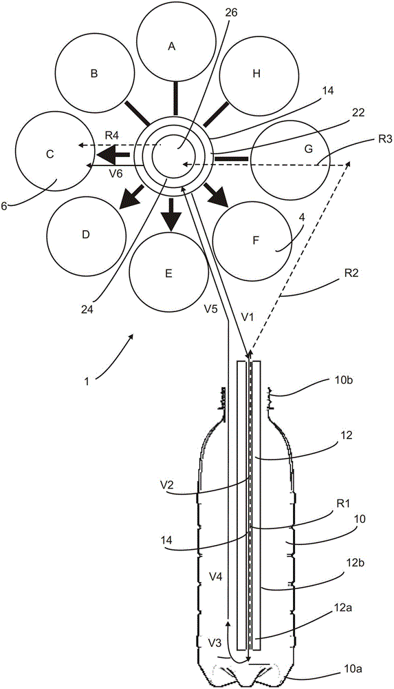 Blow molding machine cooling base during stabilization phase