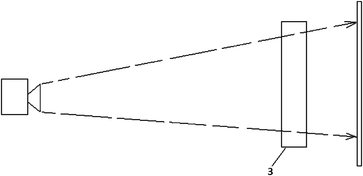 Automatic detection method for broken wires of automobile front windshield wired glass