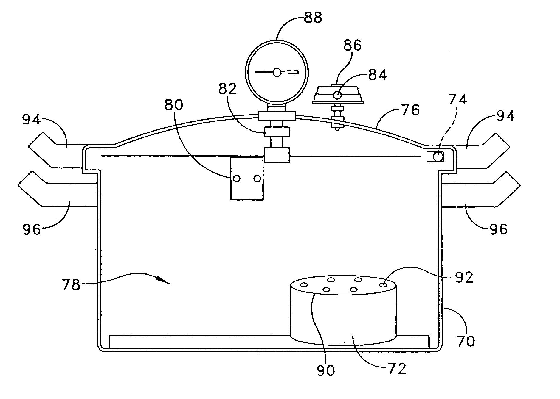 Portable chemical sterilizer