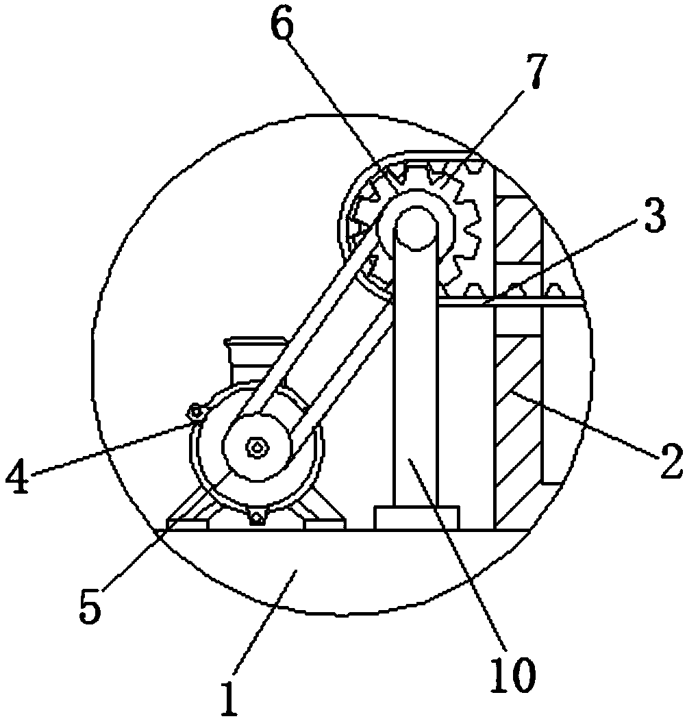 Cooling device for metal casting and cooling method based on device