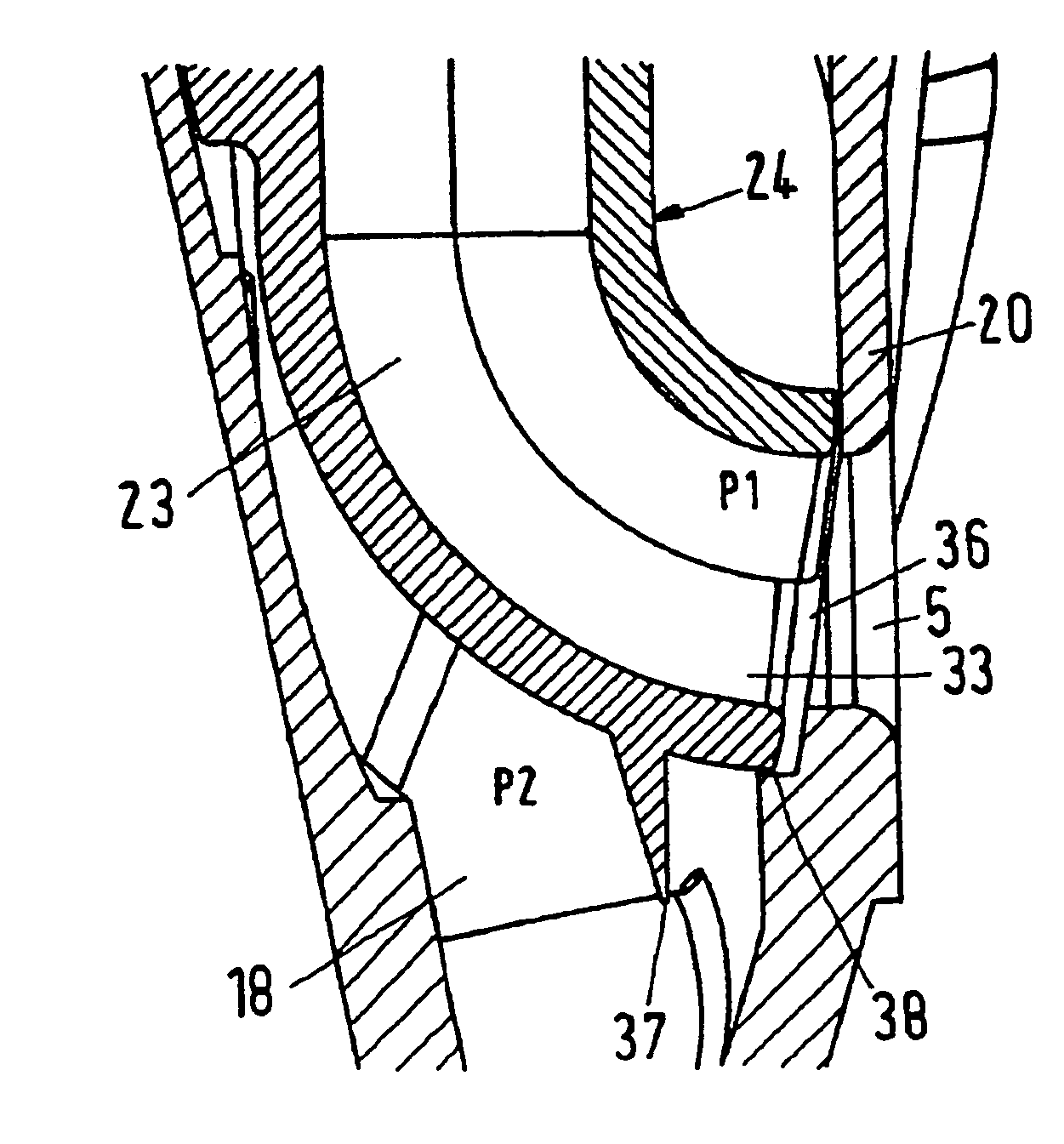 Suction muffler for a hermetic refrigerant compressor