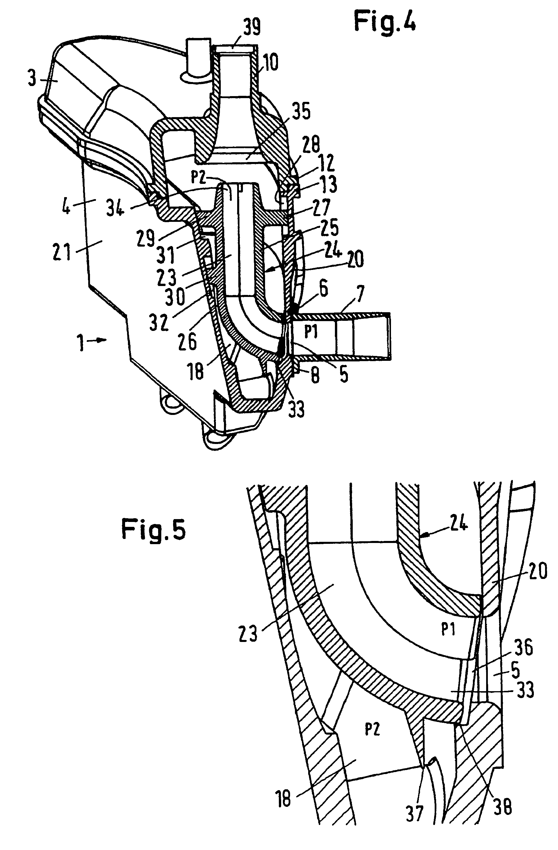 Suction muffler for a hermetic refrigerant compressor