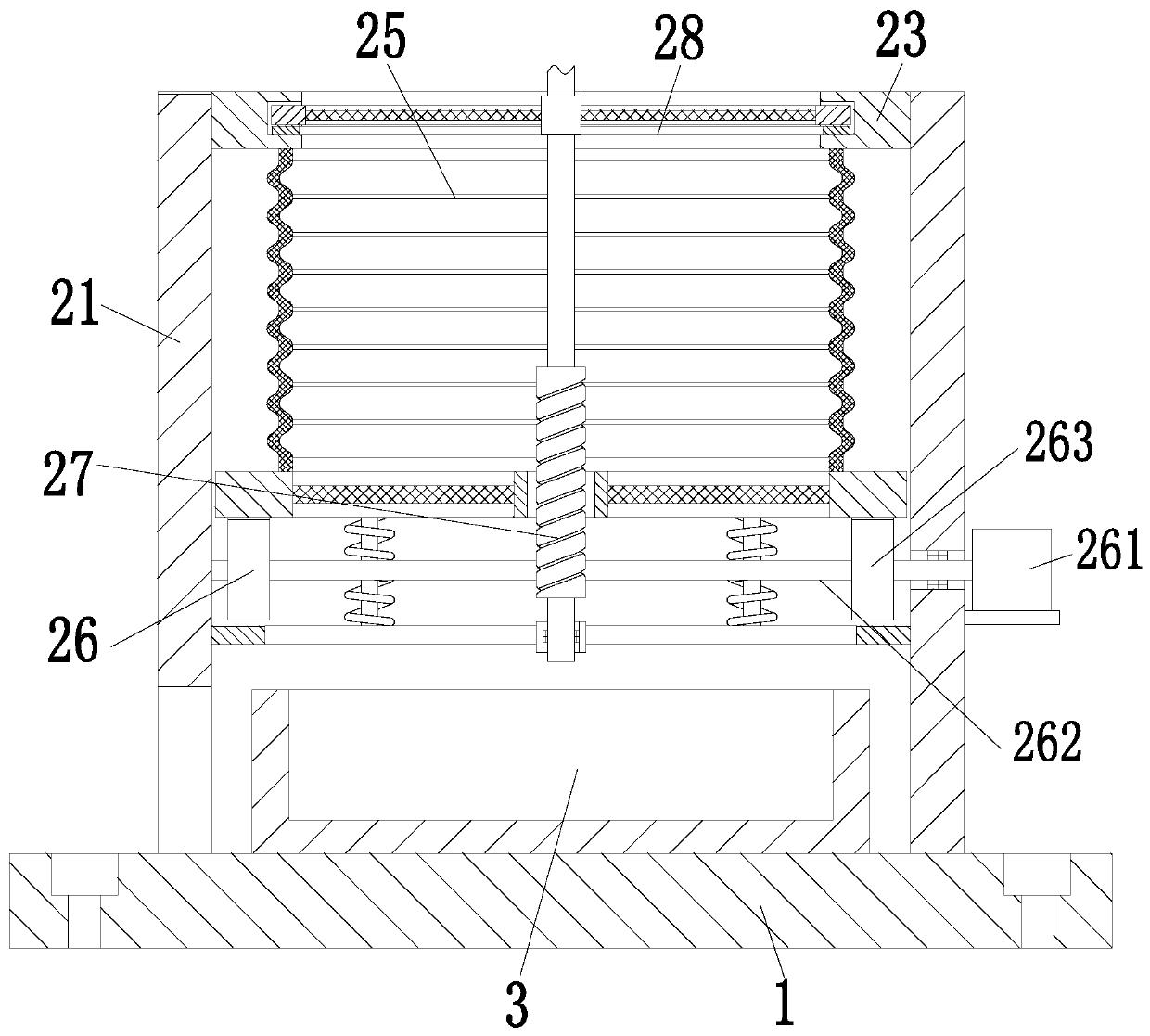 Printing ink manufacturing raw material pigment pretreatment system