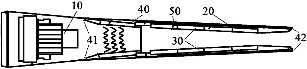 Forced air cooling device