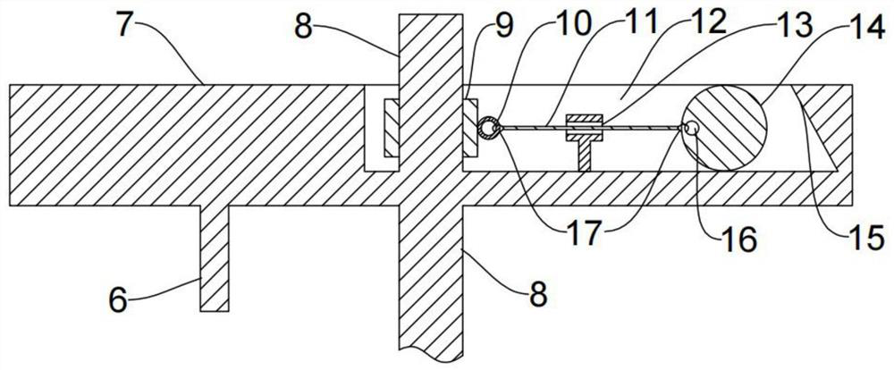 Centripetal force experimental device