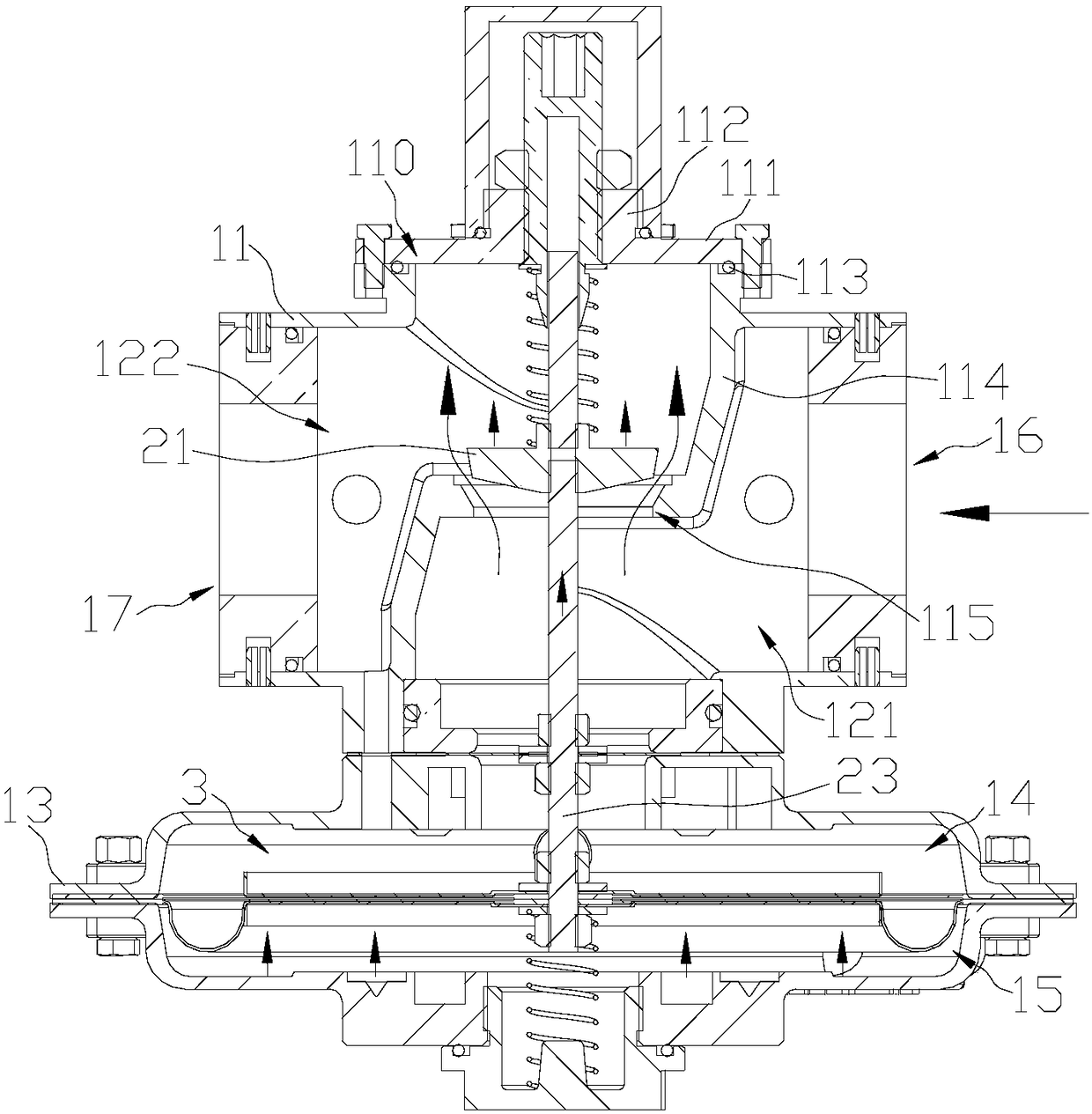 Air control valve