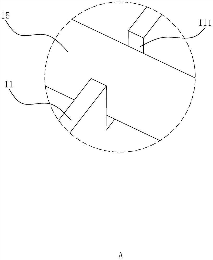 Fabricated airport boundary foundation formwork and using method