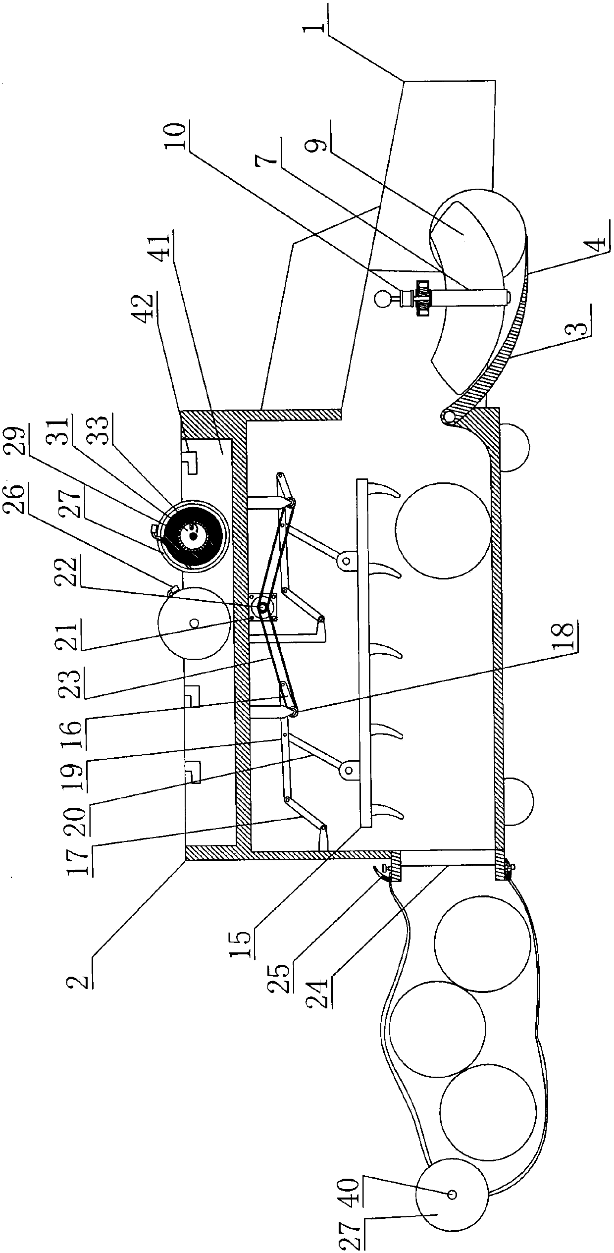 Automatic ball collection device for basketball